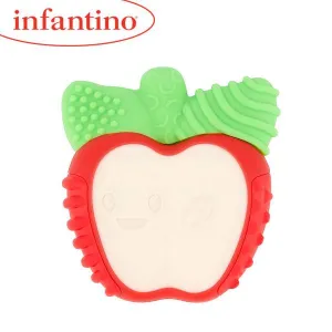 Μασητικό Infantino Lil Nibbles Vibrating Teether Apple 0+ | Βρεφικές Κουδουνίστρες - Μασητικά στο Fatsules