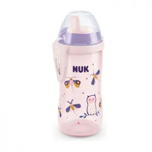 NUK Παγούρι Kiddy Cup Night με Ρύγχος 12m+ 300ml | Θερμός υγρών και παγουρίνα στο Fatsules
