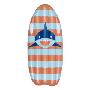 Swim Essentials Φουσκωτή Παιδική Σανίδα 120εκ. Striped Shark 6+ Ετών | Σωσίβια στο Fatsules