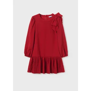 Mayoral Φόρεμα φιόγκος κόκκινο | Φορέματα - Φούστες - Τσάντες στο Fatsules