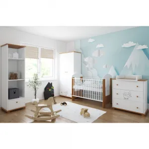 Βρεφικό κρεβάτι με αποθηκευτικό συρτάρι Just Baby Lucky Mocca | Βρεφικό και παιδικό Δωμάτιο  στο Fatsules
