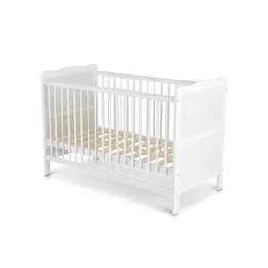 Βρεφικό κρεβάτι Cangaroo Albero White 60x120cm | Βρεφικό και παιδικό Δωμάτιο  στο Fatsules