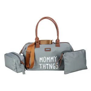 Τσάντα Μαιευτηρίου FreeOn Mommy Things Γκρι | Τσάντα μαιευτηρίου στο Fatsules