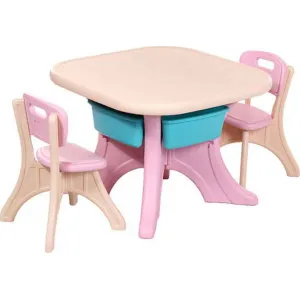 Παιδικό Τραπεζάκι με 2 Καρέκλες Comfort 18109 Moni Pink | Παιχνίδια Κήπου - Εξωτερικού χώρου στο Fatsules