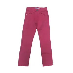 Παντελόνι βαμβακερό Boy Κόκκινο | Παντελόνια -  Παντελόνια τζιν - Παντελόνια Skinny  - Ζώνες στο Fatsules