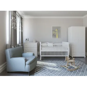 Προεφηβικό κρεβάτι μετατρεπόμενο Just Baby Ammy White | Βρεφικό και παιδικό Δωμάτιο  στο Fatsules