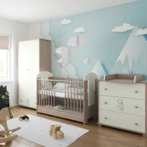 Βρεφικό κρεβάτι Just Baby Lucky Natural | Βρεφικό και παιδικό Δωμάτιο  στο Fatsules