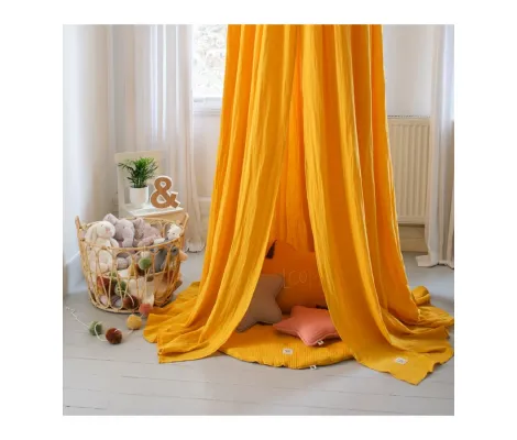 Χαλάκι Playmat Funna Baby Marigold 110x110cm Mustard | Βρεφικά Γυμναστήρια στο Fatsules