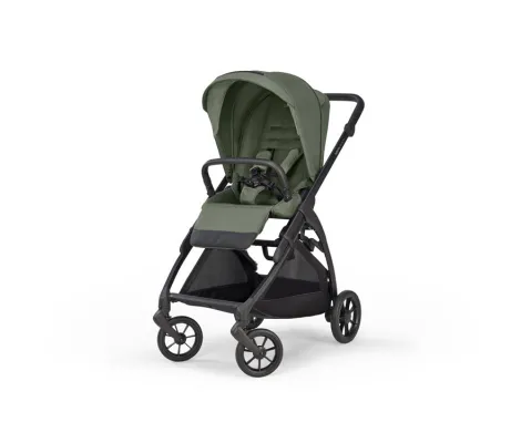 Σύστημα μεταφοράς Inglesina Electa Duo χρώμα Tribeca Green με σκελετό Total Black | Πολυκαρότσια 2 σε 1 στο Fatsules