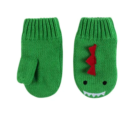 Γαντάκια Microfleece Zoocchini Baby Knit Mittens – Devin the Dinosaur 12-24 Μηνών | Σκουφάκια-Γαντάκια-Κασκόλ στο Fatsules