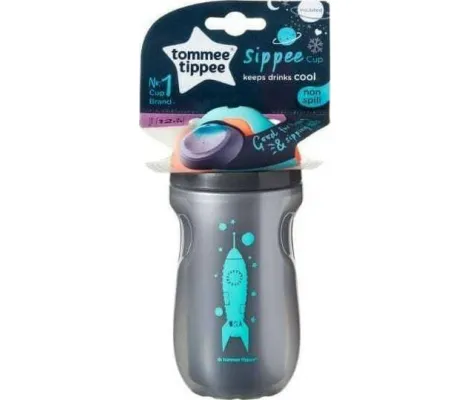 Παιδικό Ποτηράκι "Sport" από Πλαστικό Tommee Tippee Γκρι 260ml για 12m+ | ΚΑΛΟΚΑΙΡΙΝΑ στο Fatsules