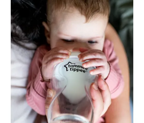 Tommee Tippee Πλαστικό Μπιμπερό με Θηλή Σιλικόνης 260ml Ollie the Owl σετ 2τμχ για 0+ μηνών | Μπιμπερό - Θηλές στο Fatsules