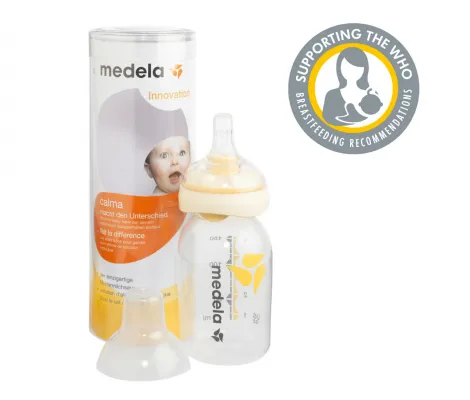 Μπιμπερό Calma μόνο για  μητρικό γάλα 150ml - Medela | Αξεσουάρ  στο Fatsules