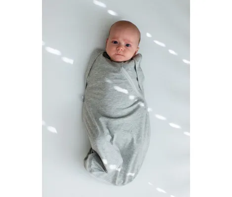 Gro Swaddle bag Υπνόσακος Φθινοπωρινός 1.0 tog (θερμοκρασίες 20-24°C) 0-3 μηνών Grey Marble | Υπνόσακοι για μωρά στο Fatsules