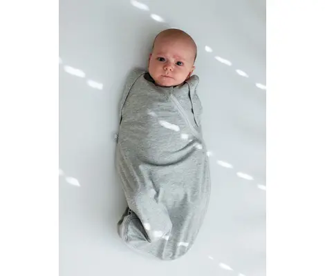 Υπνόσακος χειμωνιάτικος GroBag Swaddle Βag 2.5 tog (θερμοκρασίες 16-20°C) Grey Marl | Υπνόσακοι για μωρά στο Fatsules