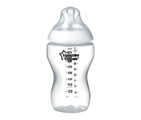 Πλαστικό μπιμπερό 340ml Tommee Tippee Closer to Nature Μέτριας Ροής 3m+ | Μπιμπερό - Θηλές στο Fatsules