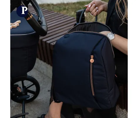 Τσάντα Αλλαξιέρα Backpack Peg Perego Blue Shine | Τσάντες αλλαξιέρες στο Fatsules