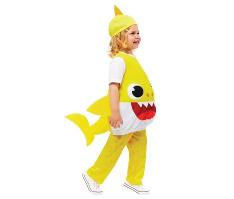 Αποκριάτικη Στολή Baby Shark Yellow Baby μεγ.04 | Στολές για κορίτσια στο Fatsules