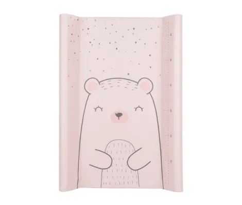 Kikka Boo μαλακή αλλαξιέρα Bear with me 50x70cm Ροζ | Βρεφανάπτυξη στο Fatsules