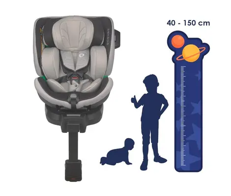 Κάθισμα Αυτοκινήτου Smart Baby iSize 40-150 cm Coccolle Mago Jet black | Για την Βόλτα στο Fatsules