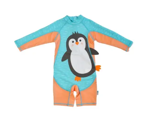 Αντιηλιακό Φορμάκι Zoocchini UPF50 Surf Suit Penguin 12418 | ΚΑΛΟΚΑΙΡΙΝΑ στο Fatsules