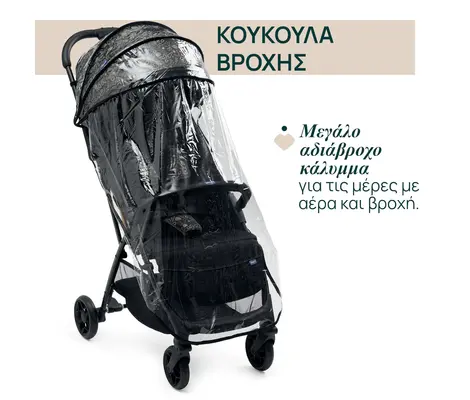 Καρότσι Περιπάτου Chicco Glee Playful Black 8706875 | Καρότσια Περιπάτου στο Fatsules