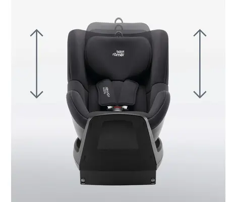 Κάθισμα Αυτοκινήτου Britax Romer Dualfix M Plus i-Size Space Black 61-105cm 036888 | Παιδικά Καθίσματα Αυτοκινήτου στο Fatsules