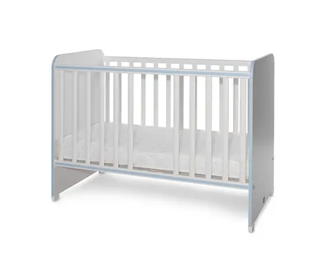 Βρεφικό Κρεβάτι Lorelli Sweet Dream 60x120cm White/Baby Blue 0540039 | Κούνιες μωρού στο Fatsules