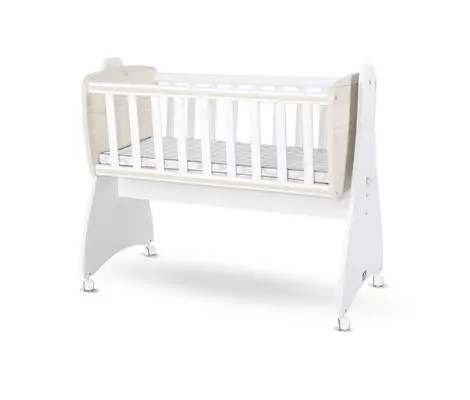 Βρεφικό Λίκνο Lorelli First Dreams White/Light Oak 0550045 | Βρεφικά Λίκνα στο Fatsules