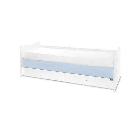 Πολυμορφικό Κρεβάτι Lorelli Maxi Plus 70x160 White/Baby Blue 0580039 + Δώρο 35€ | Βρεφικά προεφηβικά κρεβάτια στο Fatsules