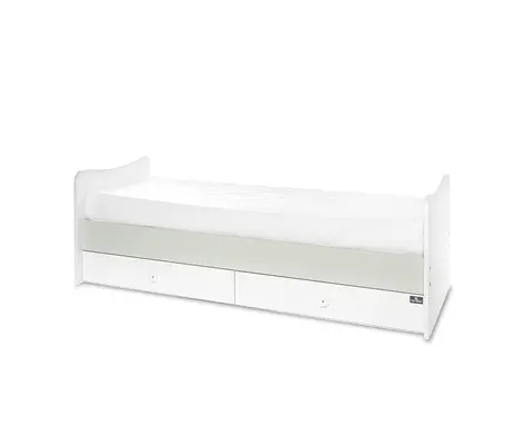 Πολυμορφικό Κρεβάτι Lorelli Maxi Plus 70x160 White/Milky Green 0580040 + Δώρο 35€ | Βρεφικά προεφηβικά κρεβάτια στο Fatsules