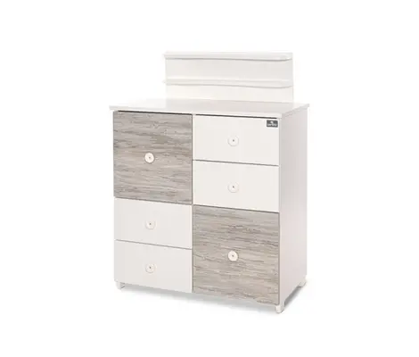 Συρταριέρα Lorelli Cupboard New White/Artwood 0110043 | Συρταριέρες στο Fatsules