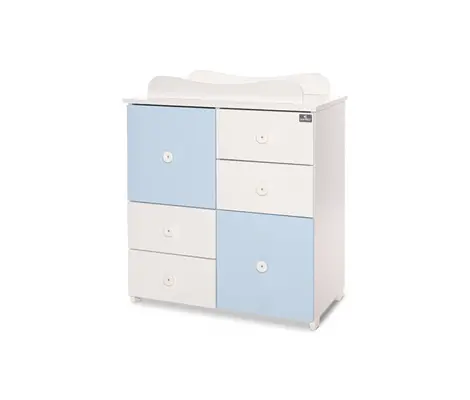 Συρταριέρα Lorelli Cupboard New White/Baby Blue 0110039 | Συρταριέρες στο Fatsules