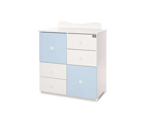 Συρταριέρα Lorelli Cupboard New White/Baby Blue 0110039 | Συρταριέρες στο Fatsules