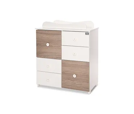 Συρταριέρα Lorelli Cupboard New White/Coffee 0110042 | Συρταριέρες στο Fatsules