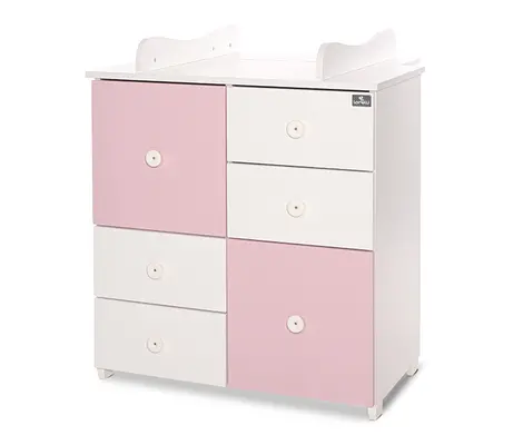 Συρταριέρα Lorelli Cupboard New White/Orchid Pink 0110038 | Συρταριέρες στο Fatsules