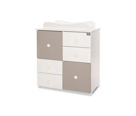 Συρταριέρα Lorelli Cupboard New White/String 0110046 | Συρταριέρες στο Fatsules