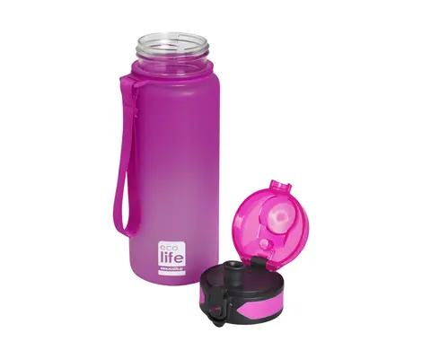 Παγούρι Ecolife Tritan 500ml Fuchsia | Θερμός υγρών και παγουρίνα στο Fatsules