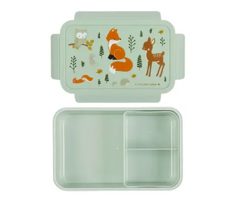 Δοχείο Φαγητού A Little Lovely Company Bento Lunchbox Forest Friends Πράσινο | Φαγητοδοχεία - Θερμός φαγητού στο Fatsules