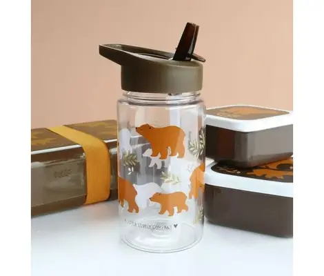 Παγούρι A Little Lovely Company Tritan 450ml Bear | Θερμός υγρών και παγουρίνα στο Fatsules