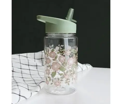 Παγούρι A Little Lovely Company Tritan 450ml Blossom Sage | Θερμός υγρών και παγουρίνα στο Fatsules