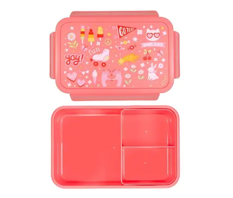 Δοχείο Φαγητού A Little Lovely Company Bento Lunch Box Blossoms Fun | ΚΑΛΟΚΑΙΡΙΝΑ στο Fatsules