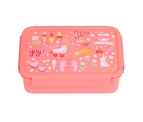 Δοχείο Φαγητού A Little Lovely Company Bento Lunch Box Blossoms Fun | ΚΑΛΟΚΑΙΡΙΝΑ στο Fatsules