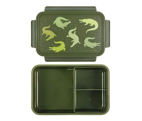 Δοχείο Φαγητού A Little Lovely Company Bento Lunch Box Crocodiles | ΚΑΛΟΚΑΙΡΙΝΑ στο Fatsules