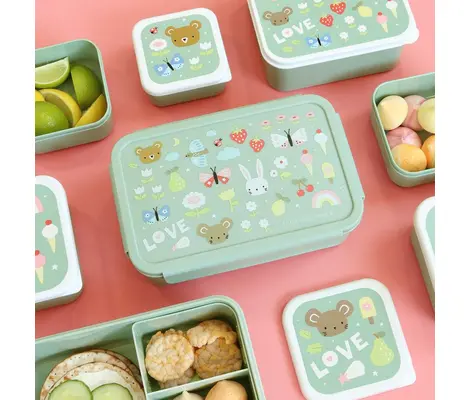 Δοχείο Φαγητού A Little Lovely Company Bento Lunch Box Joy | ΚΑΛΟΚΑΙΡΙΝΑ στο Fatsules