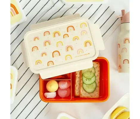 Δοχείο Φαγητού A Little Lovely Company Bento Lunch Box Rainbows | ΚΑΛΟΚΑΙΡΙΝΑ στο Fatsules