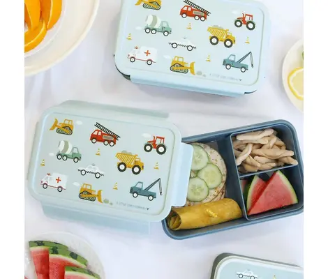 Δοχείο Φαγητού A Little Lovely Company Bento Lunch Box Vehicles | ΚΑΛΟΚΑΙΡΙΝΑ στο Fatsules