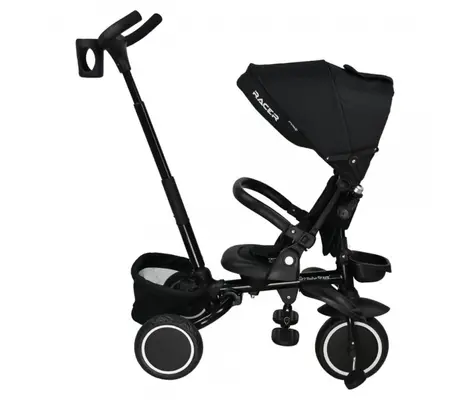 Τρίκυκλο Ποδήλατο Bebe Stars Racer 360° Αναδιπλούμενο 3in1 Black | Τρίκυκλα Ποδήλατα στο Fatsules