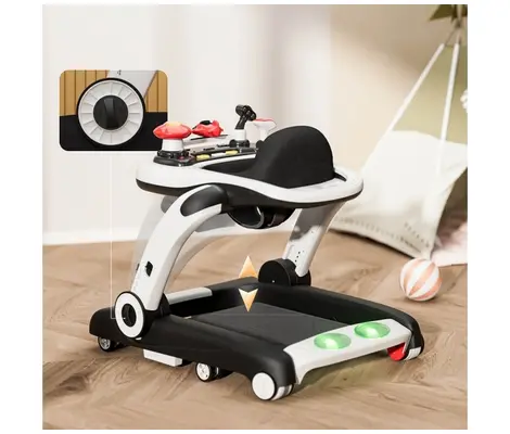 Περπατούρα Bebe Stars Airplane 3in1 Black | Στράτες και Περπατούρες στο Fatsules