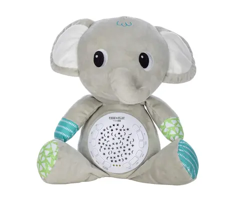 Προτζέκτορας FreeOn Plush Elephant | Βρεφικά παιχνίδια έως 18 μηνών στο Fatsules